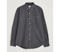 Classic Organic Oxford Button Down Shirt Lava Grey