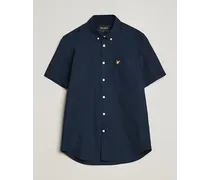 Lightweight Oxford Kurzarm Shirt Dark Navy