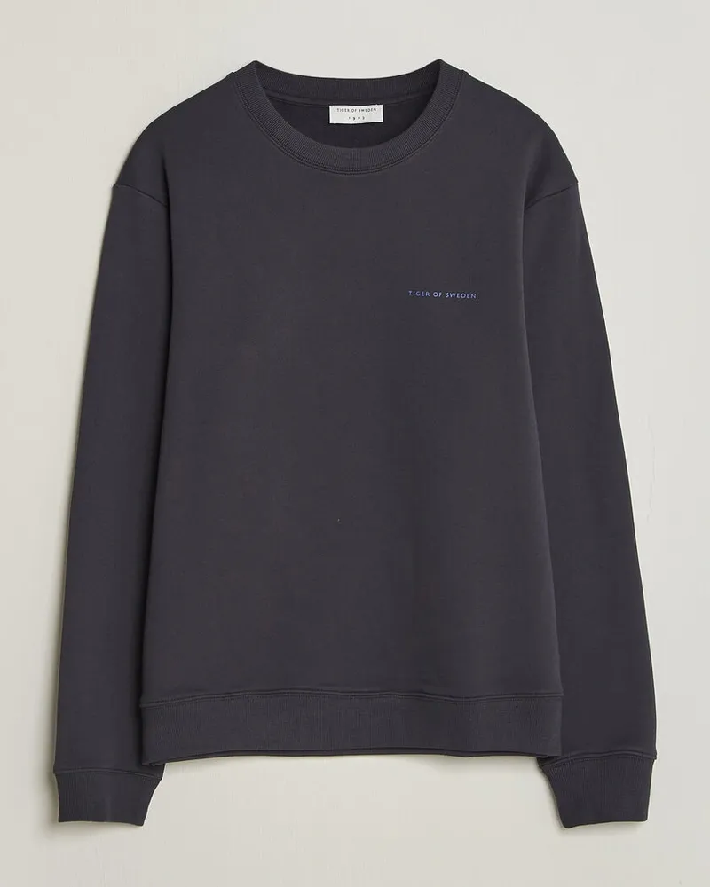 Tiger of Sweden Emerson Crew Neck Sweatshirt Light Ink Blau