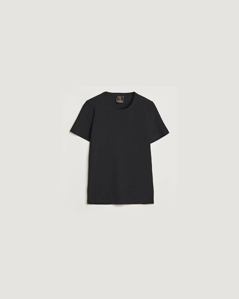 Oscar Jacobson Kyran Cotton T-Shirt Black Schwarz