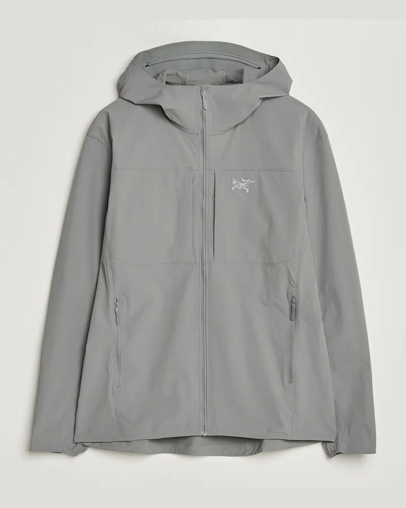 Arc'teryx Gamma Lightweight Softshell Hooded Jacket Void Grau