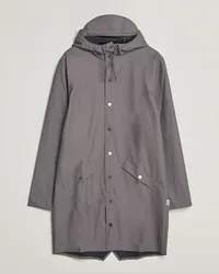 RAINS Long Jacket Grey Grau