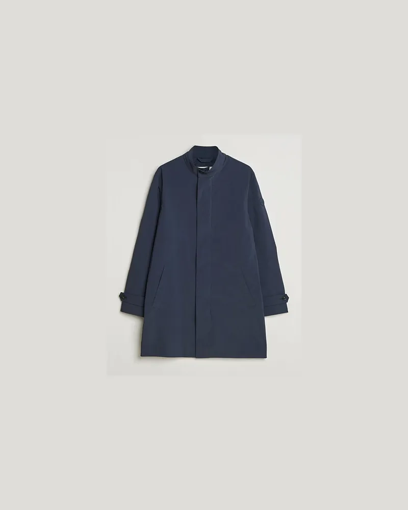 Gant Lightweight Commuter Coat Evening Blue Blau