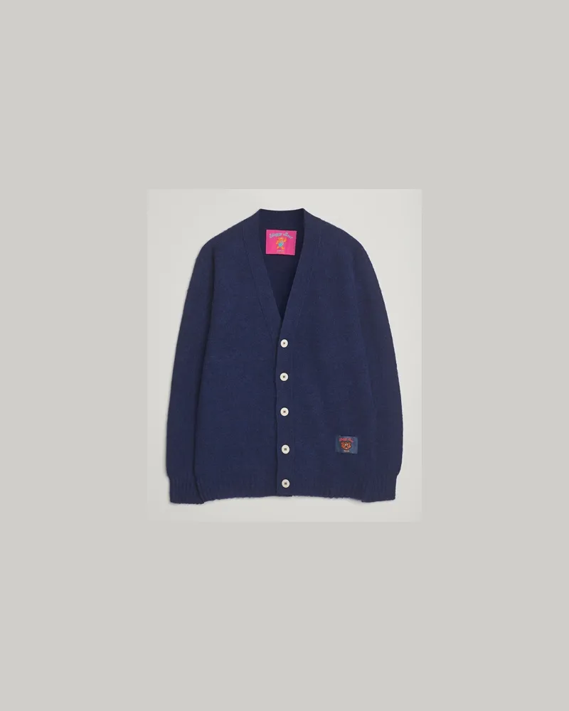 Howlin' Shaggy Bear Cardigan Magic Blue Blau