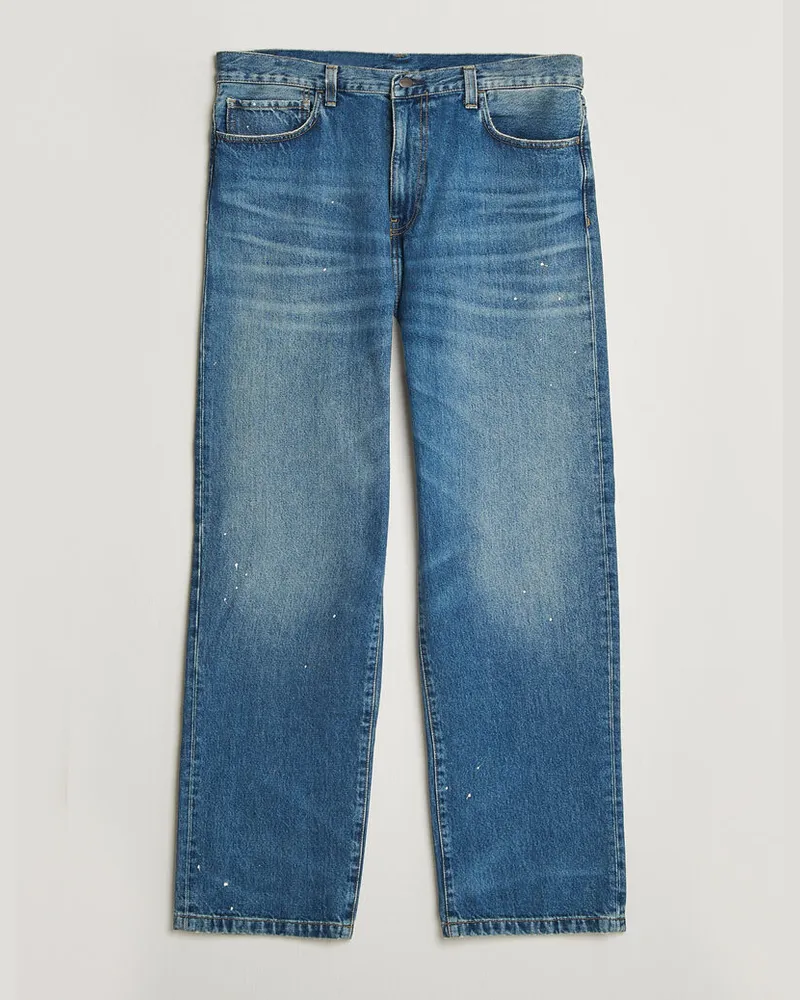 Carhartt WIP Landon Distressed Pant  Blue Blau