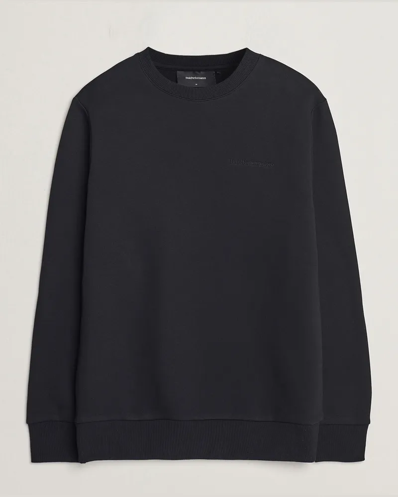 Peak Performance Original Crew Neck Sweatshirt Black Schwarz