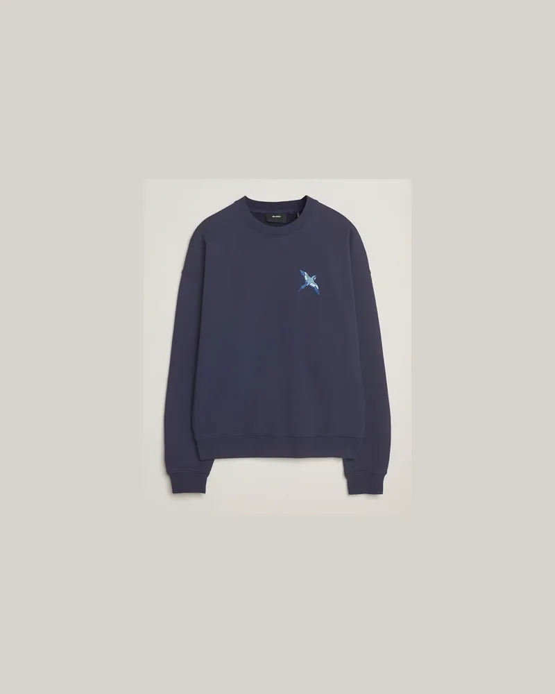 Axel Arigato Micro Bee Bird Sweatshirt Navy Blau