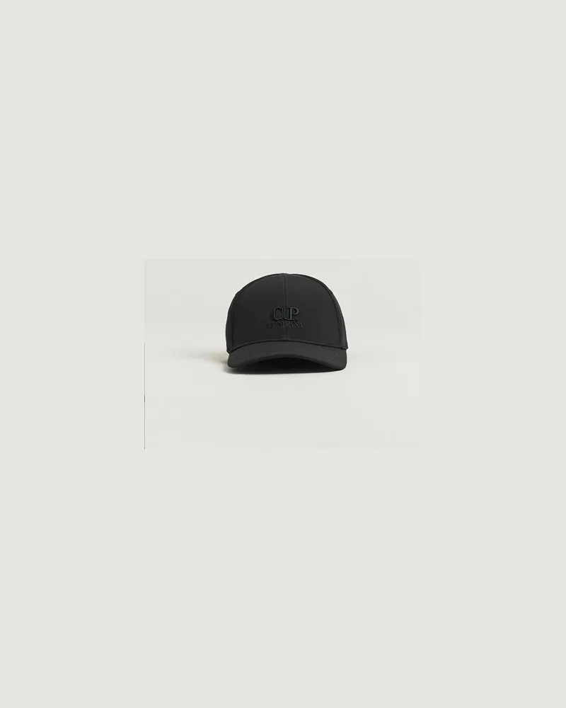 C.P. Company CP Shell Baseball Cap Black Schwarz