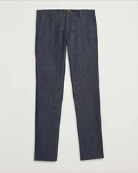 Incotex Slim Fit Denim Slacks Dark Blue Blau