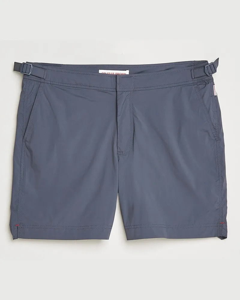 Orlebar Brown Bulldog Sport Swim Shorts Ebony Grau