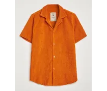 Terry Cuba Kurzarm Shirt Terracotta