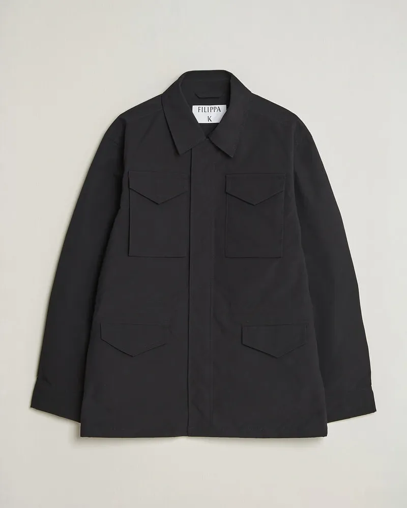 Filippa K Field Jacket Black Schwarz