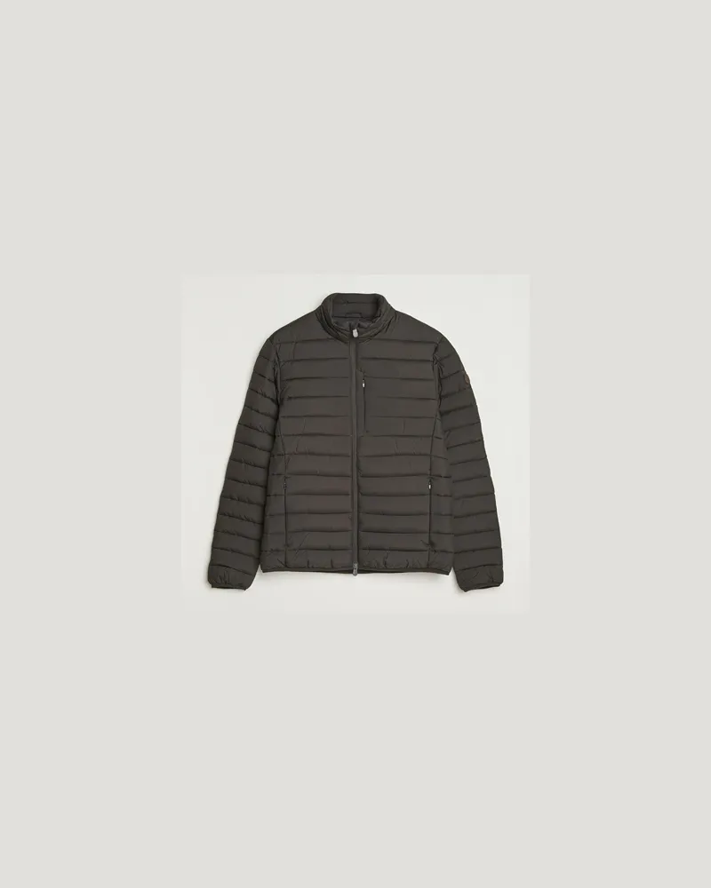 Save The Duck Erion Matt Lightweight Jacket Brown Black Braun
