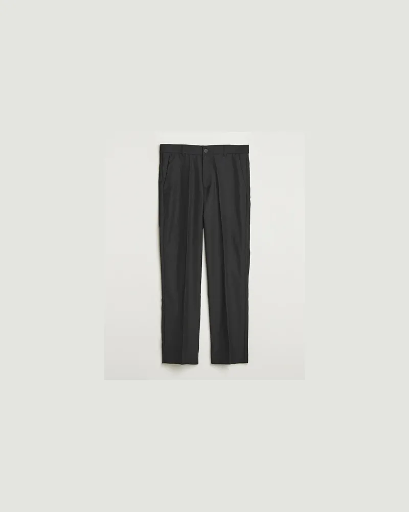 Samsøe & Samsøe Noah Pleated Trousers Black Schwarz