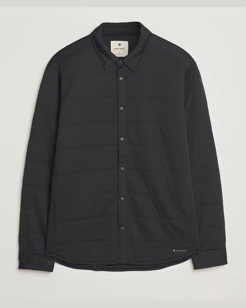 Snow Peak Flexible Insulated Shirt Black Schwarz