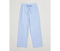 Poplin Pyjama Pants Light Blue