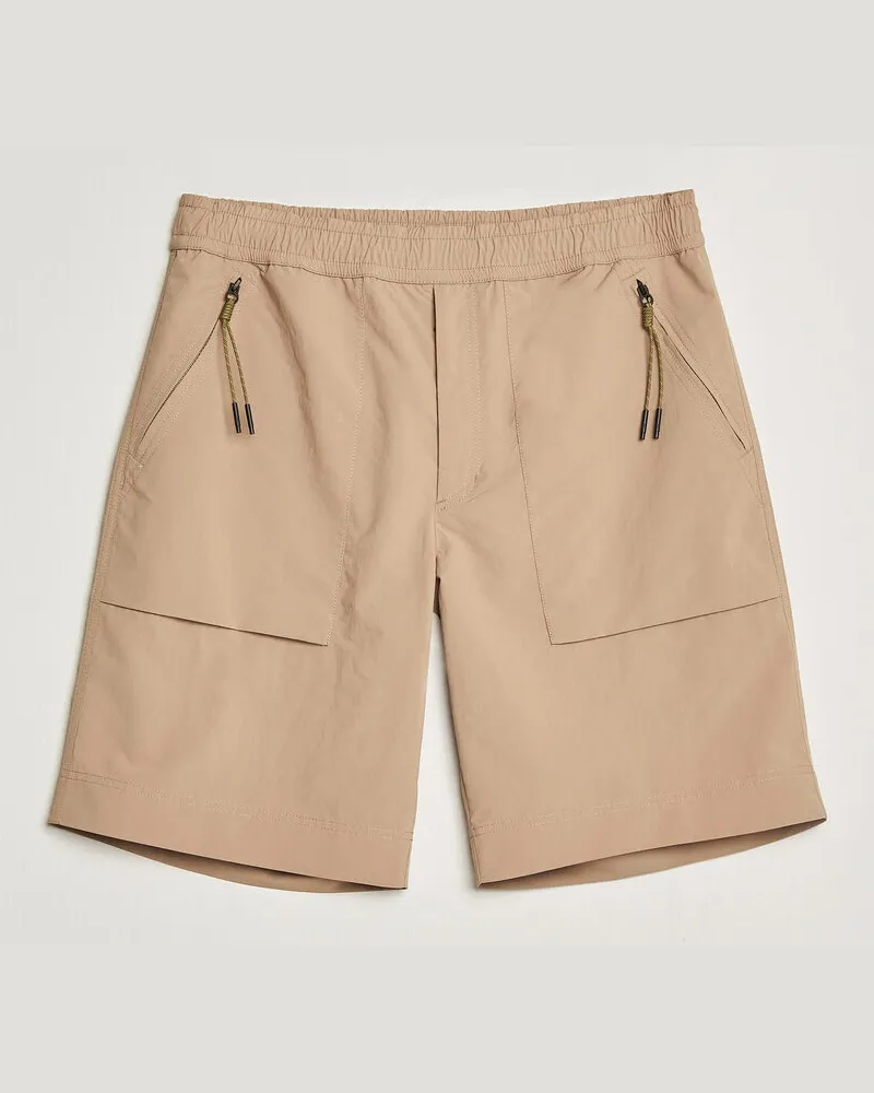 Moncler Hiking Shorts Khaki Beige