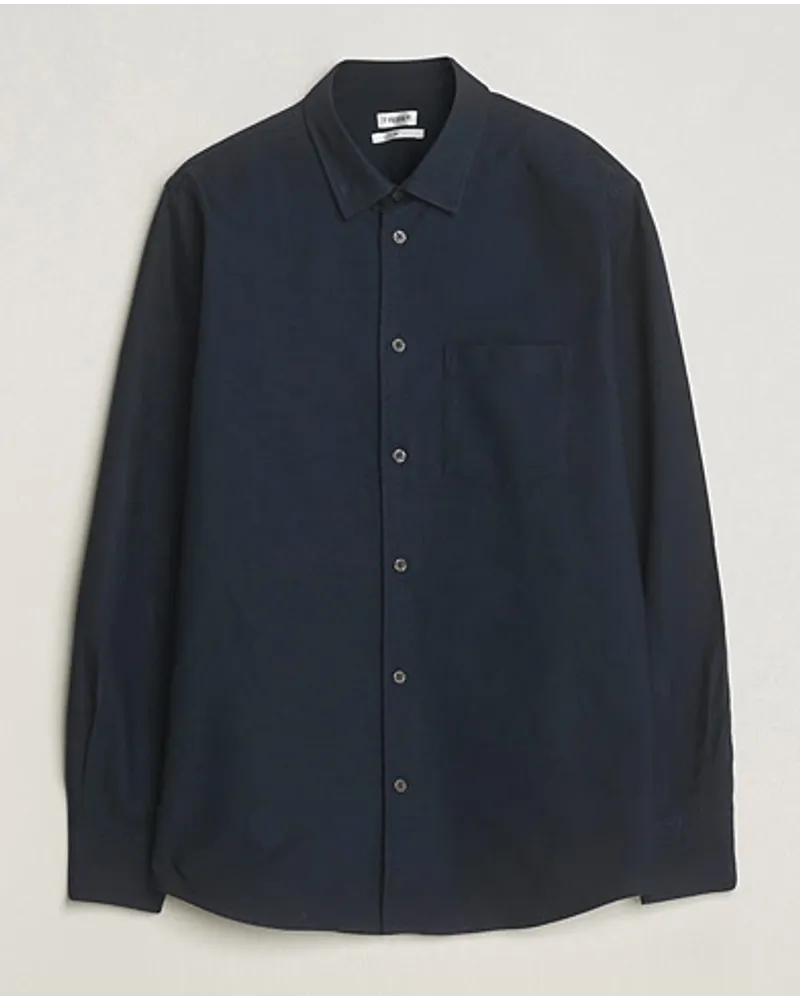 Filippa K Tim Oxford Shirt Navy Blau