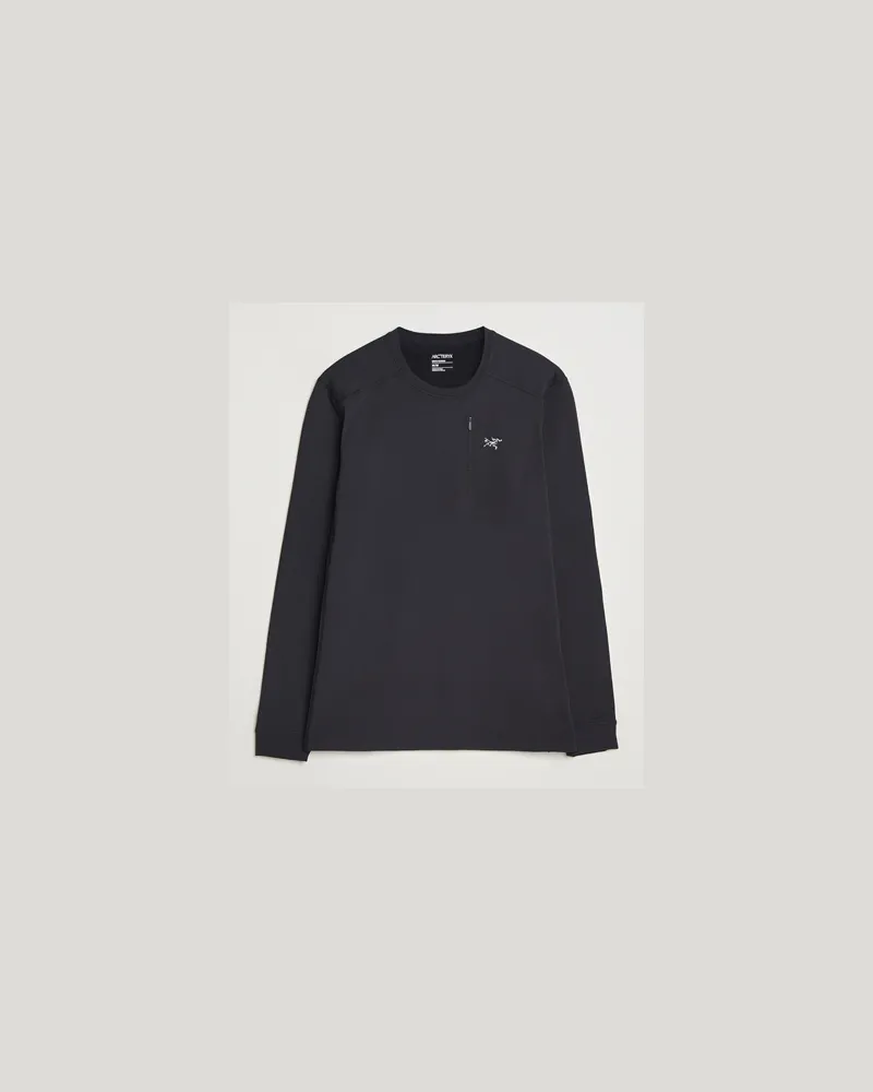 Arc'teryx Rho Baselayer Crew Neck Black Schwarz