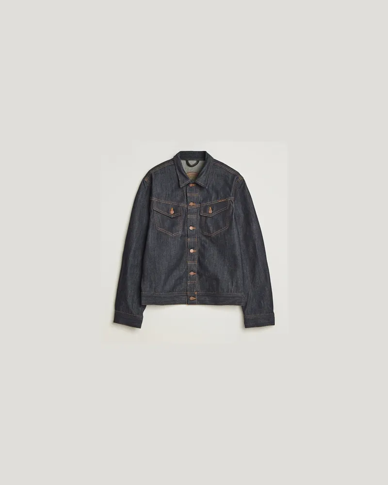 Nudie Jeans Conny Denim Jacket Sunburns Blue Blau