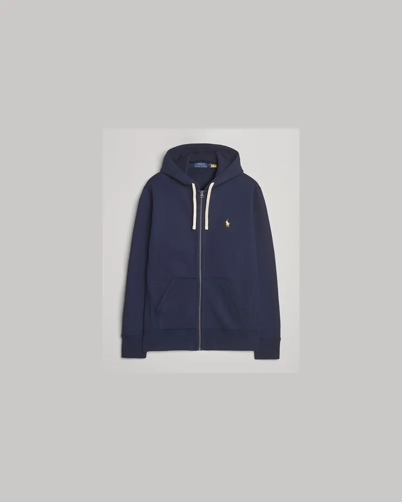 Ralph Lauren Athletic Fleece Full-Zip Hoodie Cruise Navy Blau