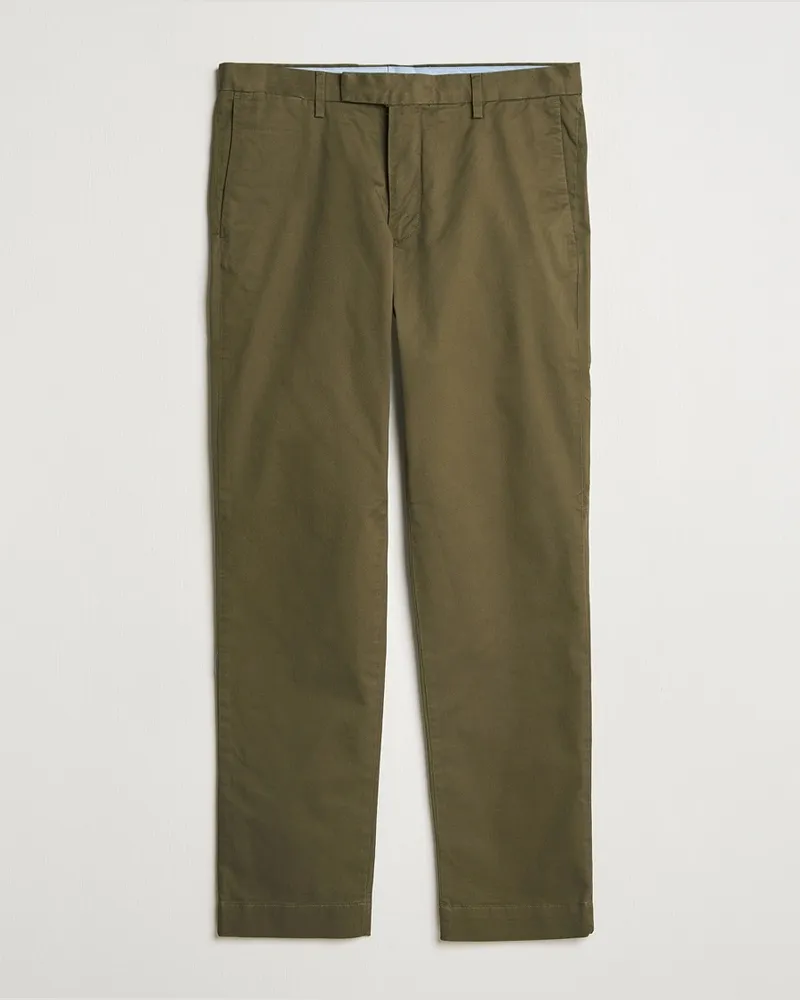 Ralph Lauren Hudson Slim Fit Stretch Chinos Canopy Olive Grün