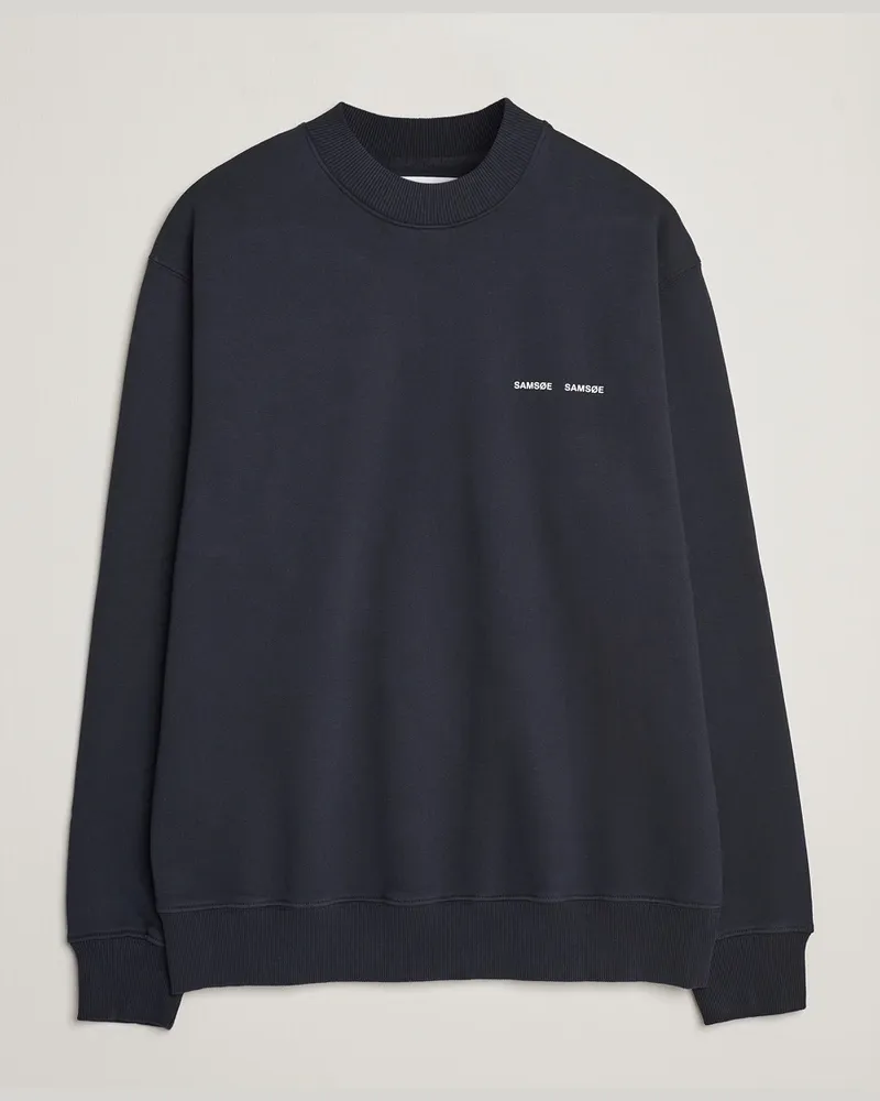 Samsøe & Samsøe Norsbro Crew Neck Sweatshirt Sky Captian Blau