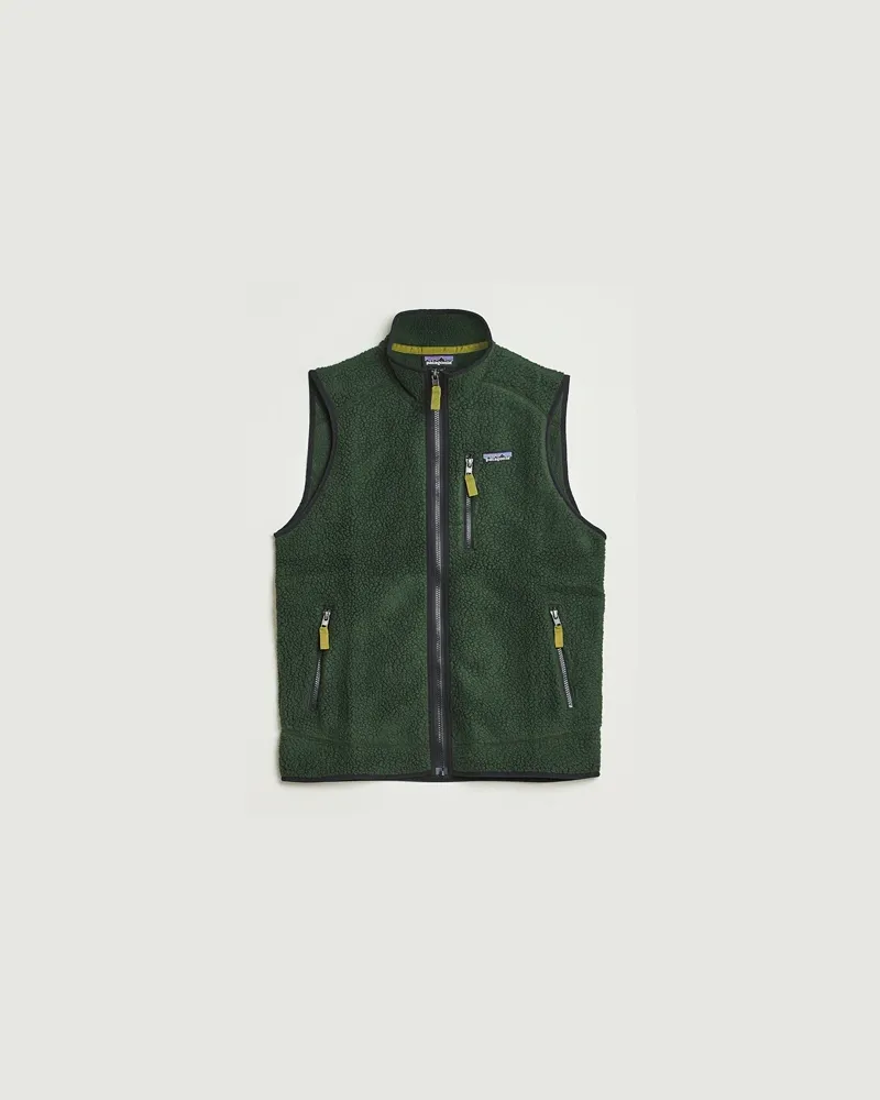 Patagonia Retro Pile Vest Old Growth Green Grün