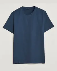 J.Lindeberg Sid Baumwoll Rundhals Tshirt Navy Blau