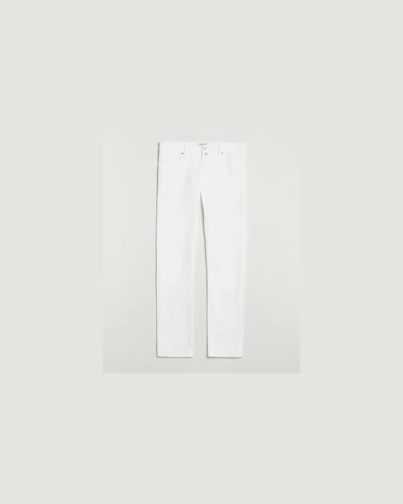 Jacob Cohën Bard Slim Fit Stretch Jeans White Weiß
