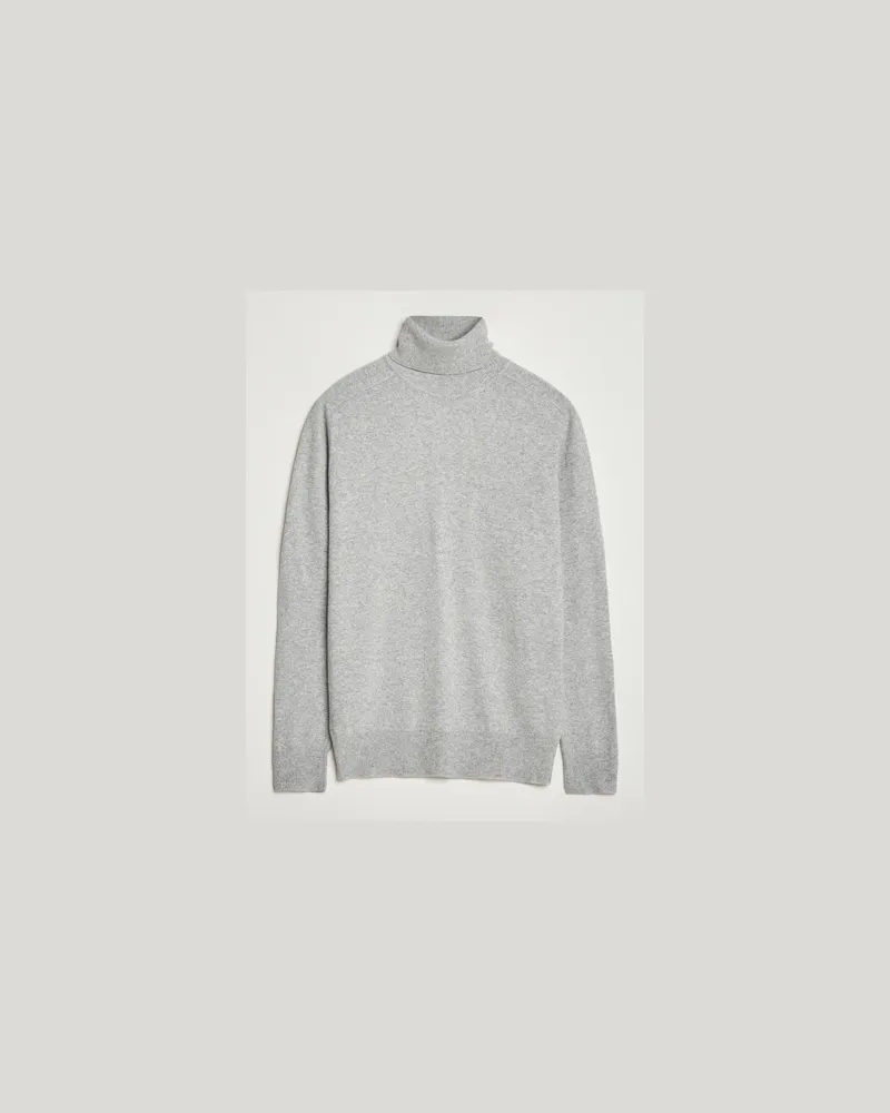 Altea Wool/Cashmere Rollneck Light Grey Grau