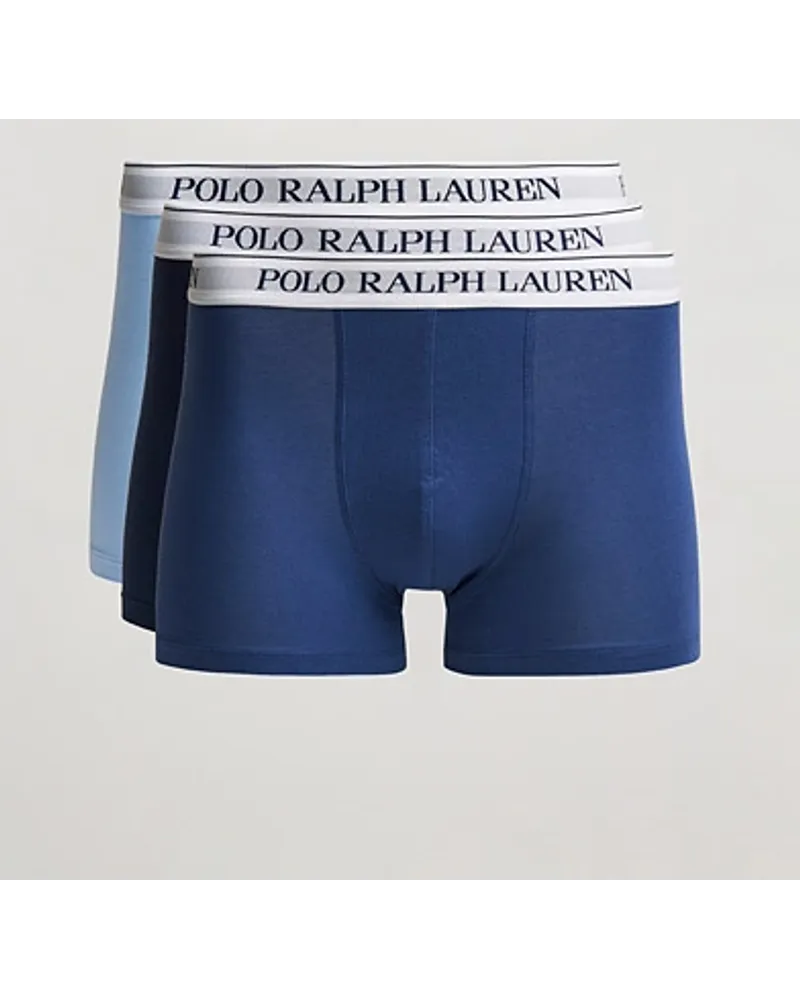 Ralph Lauren 3-Pack Trunk Navy/Light Navy/Elite Blue Blau