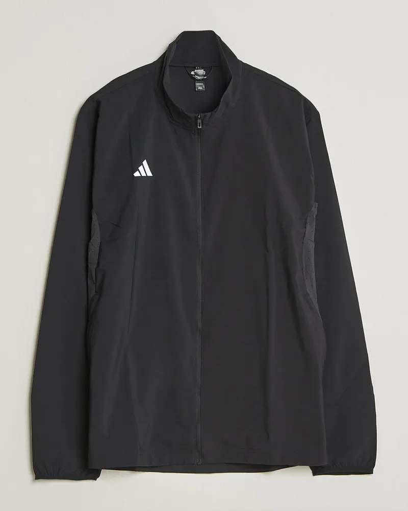adidas Adizero Running Full Zip Black Schwarz