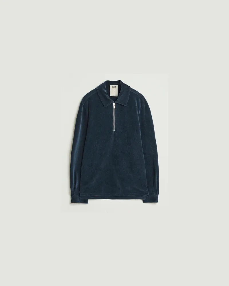 OAS Savvy Half Zip Dark Blue Blau