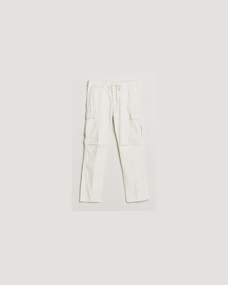 Ralph Lauren Corduroy Cargo Pants Antique Cream Weiß