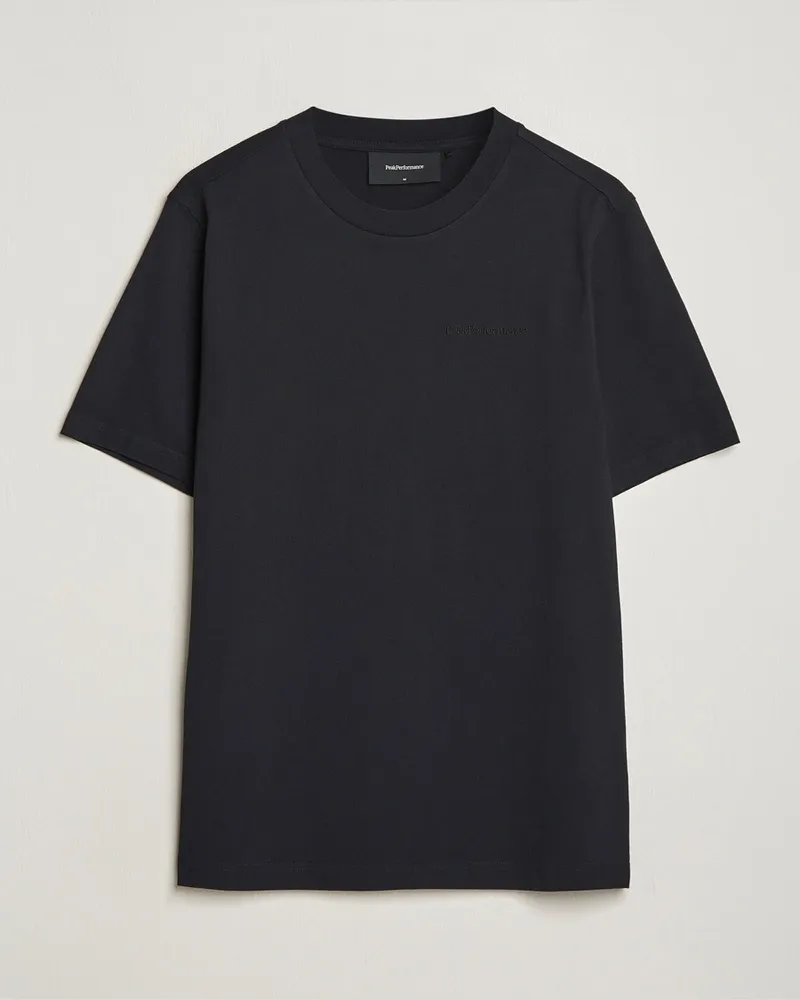 Peak Performance Original Crew Neck T-Shirt Black Schwarz