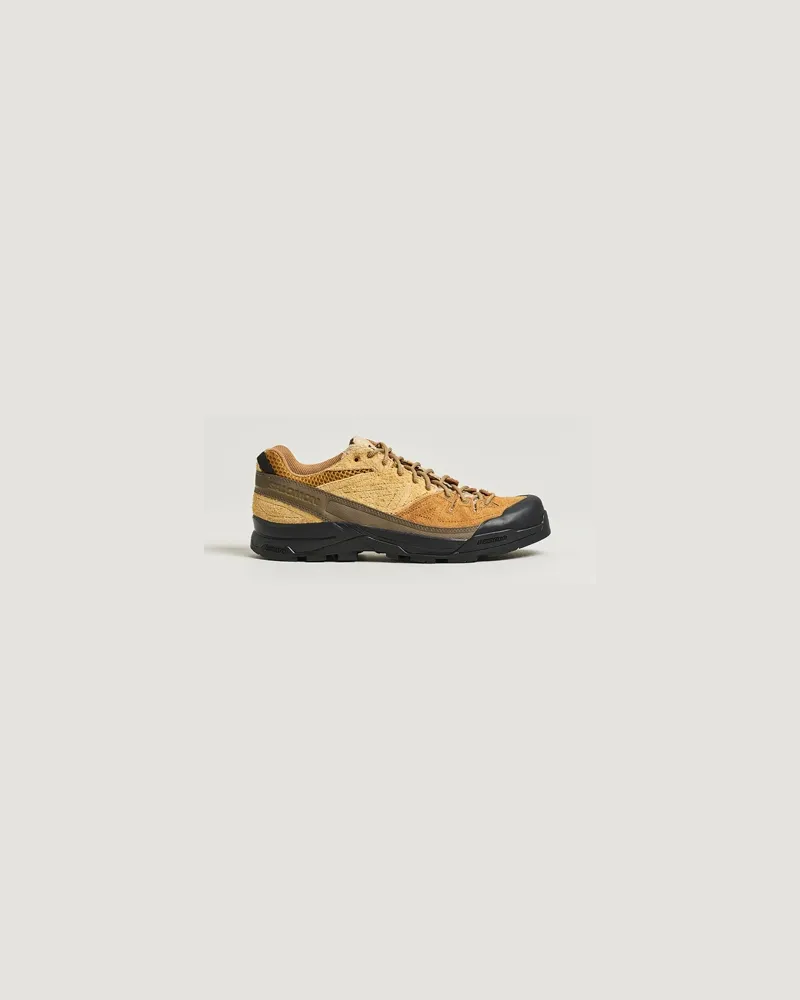 Salomon X-ALP Suede Sneakers Bronze Brown Braun
