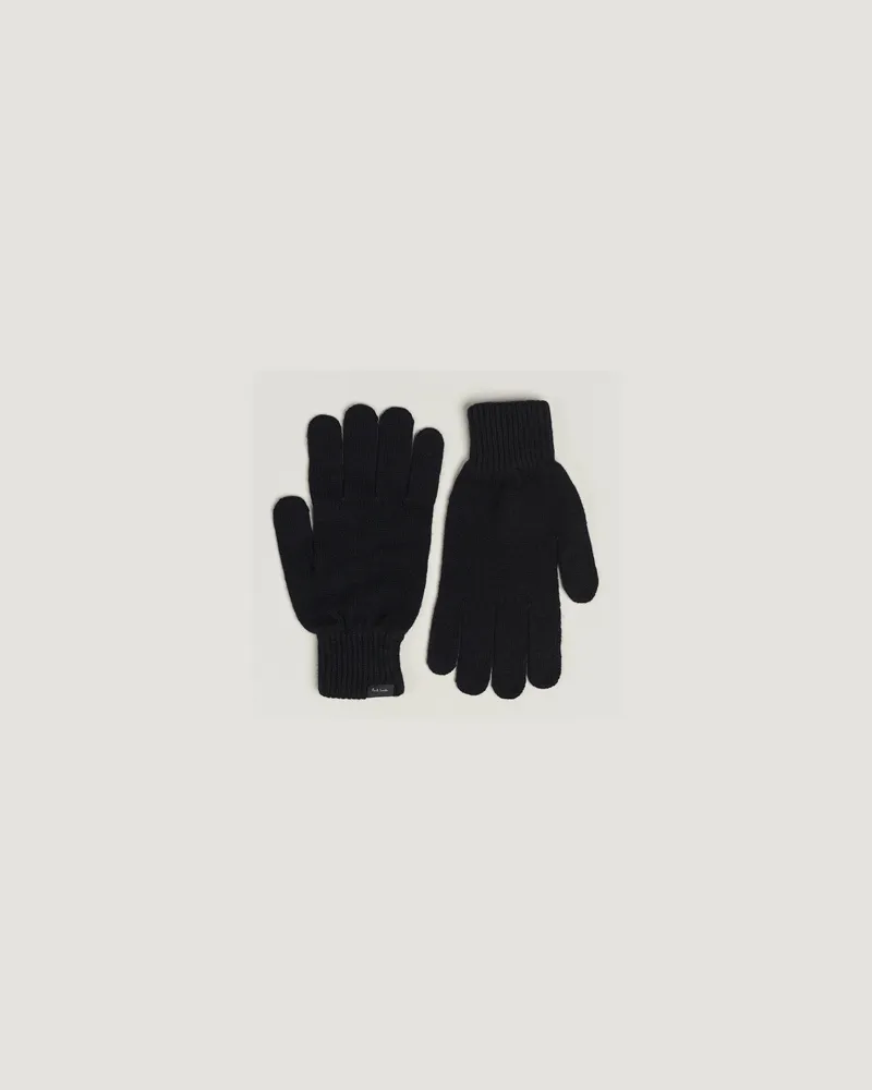 Paul Smith Cashmere Glove Black Schwarz