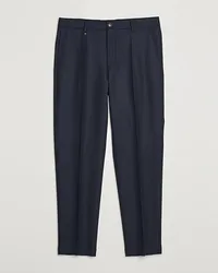 HUGO BOSS Perin Woll Trousers Dark Blue Blau