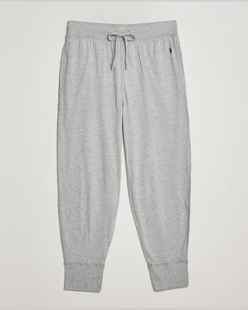 Ralph Lauren Liquid Cotton Sweatpants Andover Heather Grau