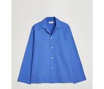 Poplin Pyjama Shirt Royal Blue