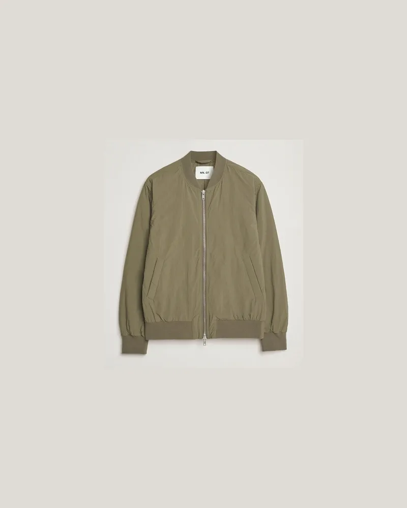 NN 07 Dixon Bomber Jacket Capers Green Grün