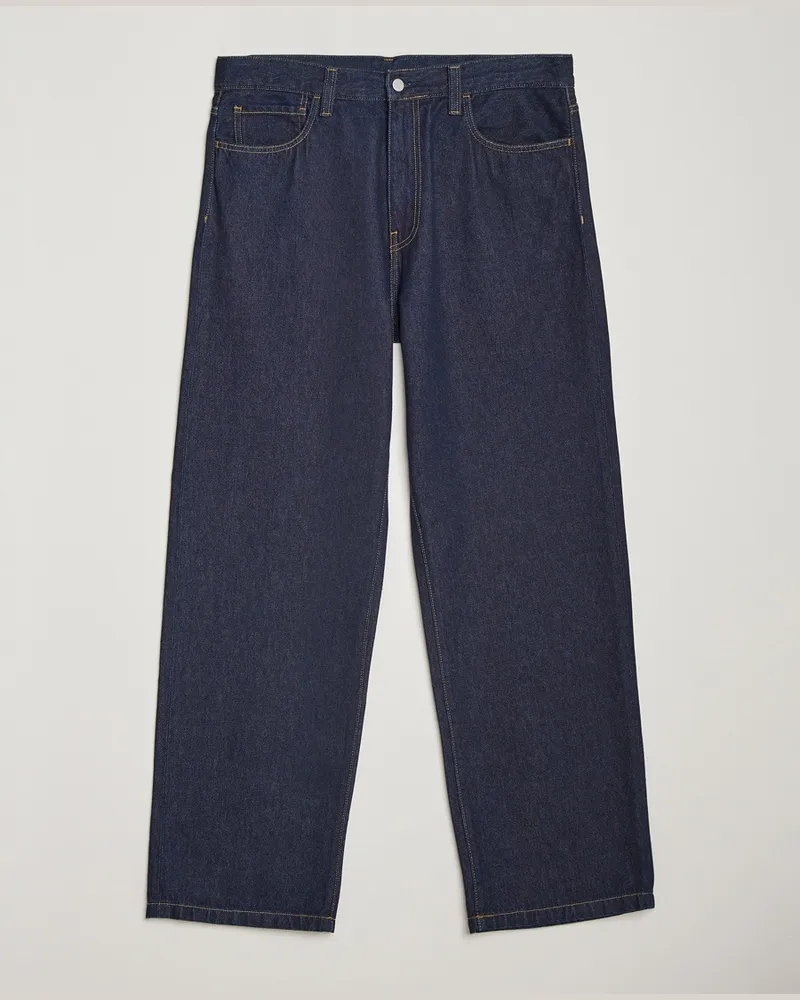 Carhartt WIP Landon Pant Robertson Denim Blue Rinsed Blau