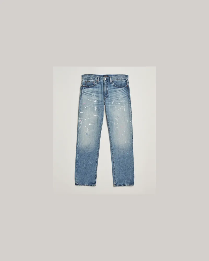 Ralph Lauren Straight Fit Jeans Munroe Blau