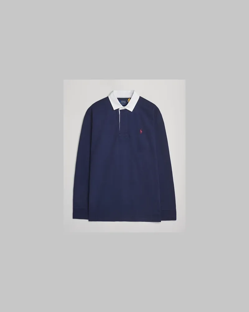 Ralph Lauren Jersey Rugger Newport Navy Blau