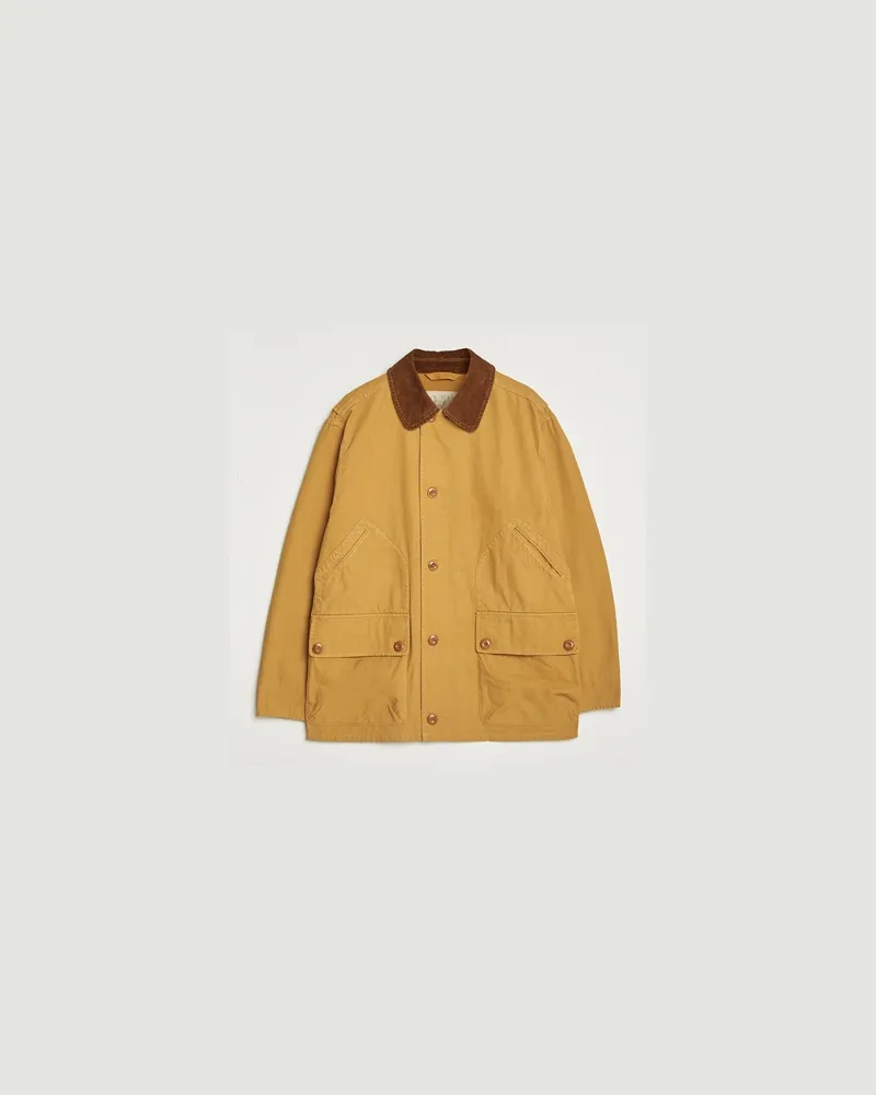 Gant Canvas Field Jacket Peanut Butter Gelb