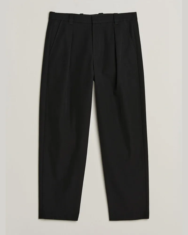 A.P.C. Renato Pleated Trousers Black Schwarz