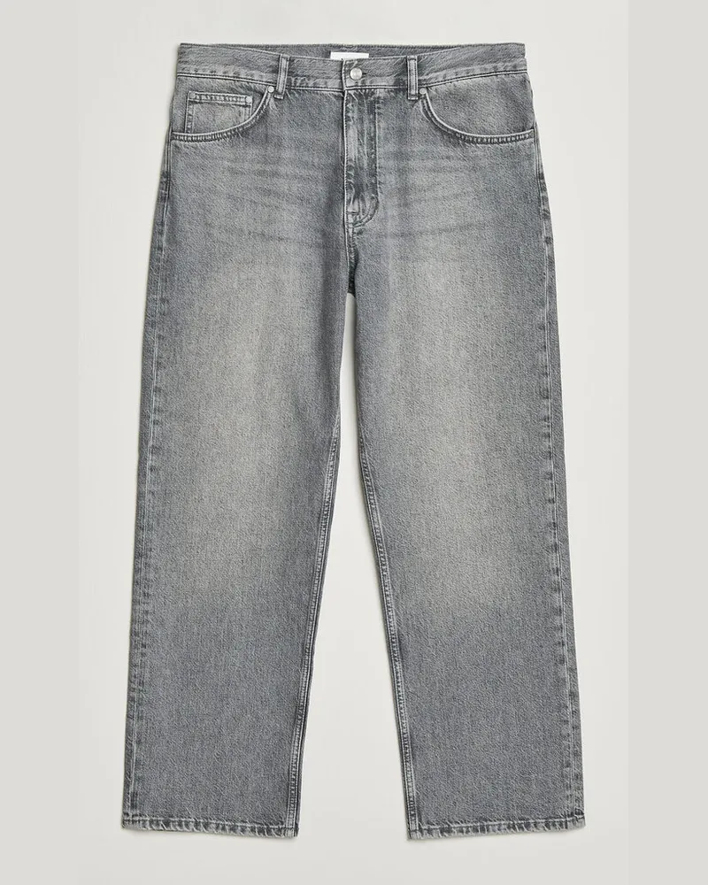 NN 07 Otis Relaxed Fit Jeans Washed Grey Grau