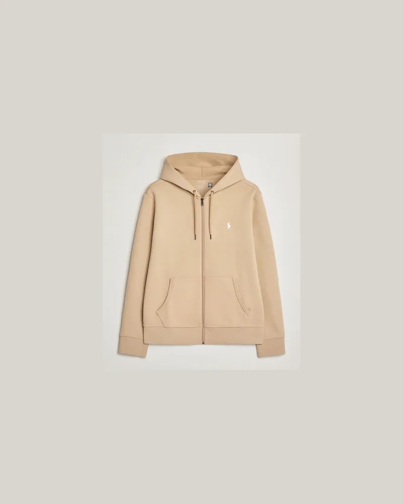 Ralph Lauren Full-Zip Hoodie Vintage Khaki Beige