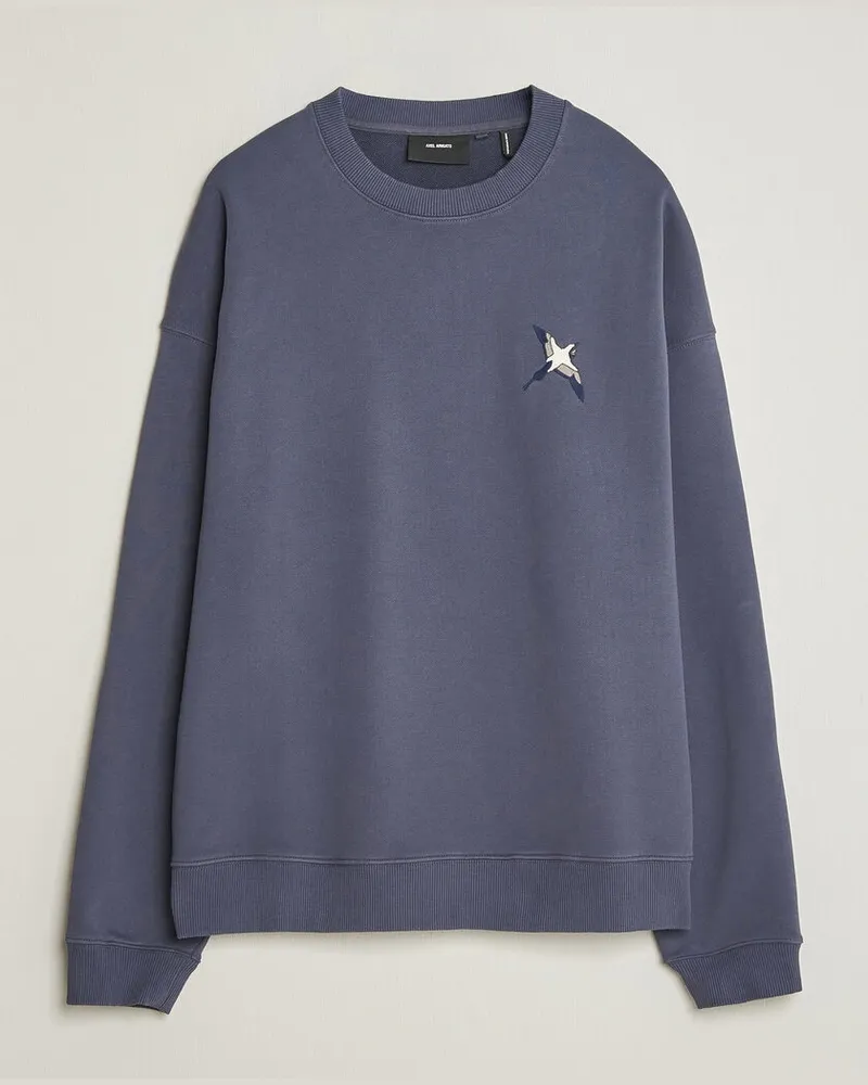 Axel Arigato Micro Bee Bird Sweatshirt Smoke Grey Grau
